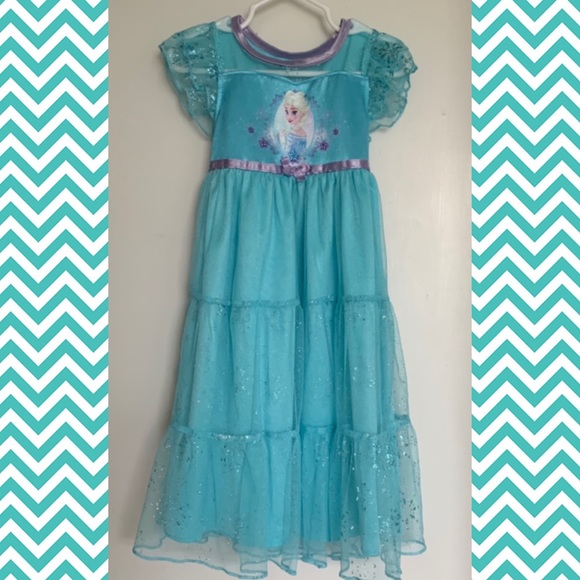 Disney Other - Elsa nightgown / dress up dress 2T